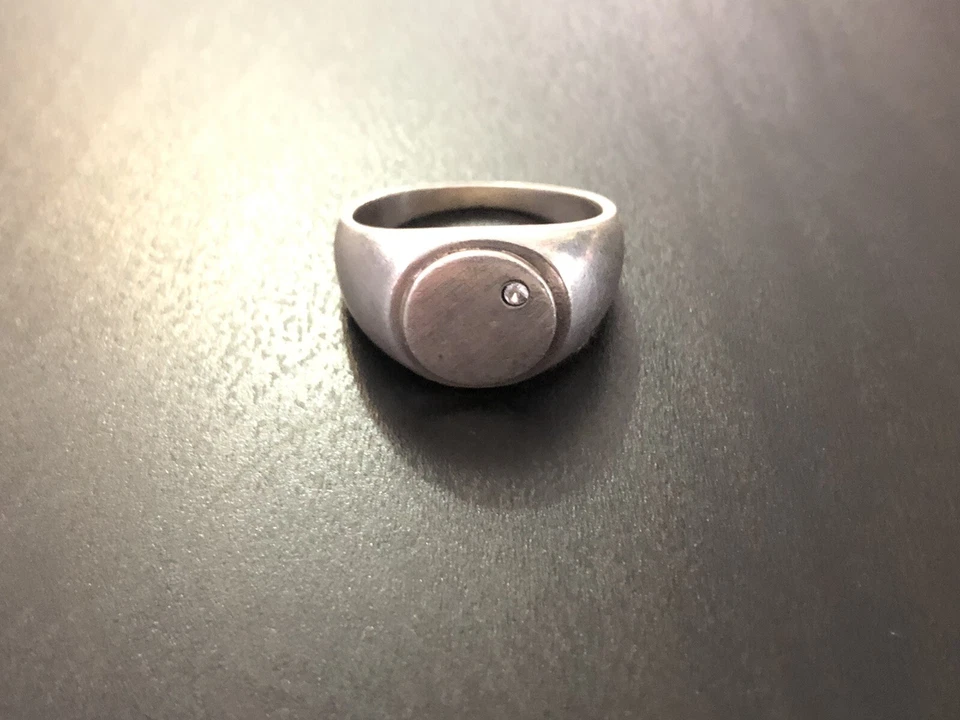 anello in argento 925 produttore MyG pietra non classificato. - Immagine 1 di 4