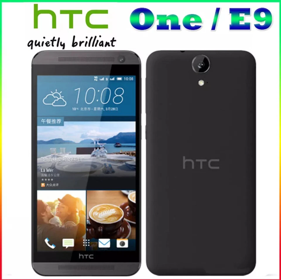 Original Unlocked HTC One E9 5.5" 4G LTE Wifi 16GB ROM 13MP Camera Android Phone - Image 1 of 4