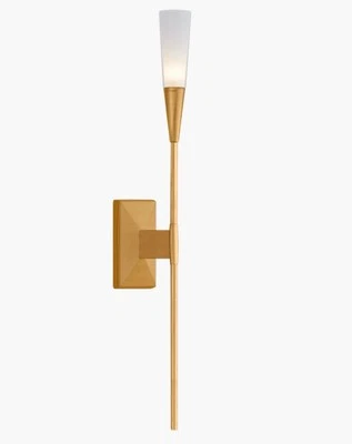 Visual Comfort Chapman & Myers Stellar Single Tail Sconce In Gild, MSRP $479 - Image 1 of 4
