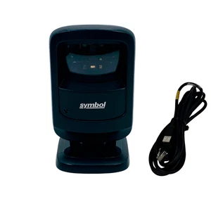 Zebra Symbol DS9208 POS 1D 2D QR Handsfree Barcode Scanner Imager w/USB Cable - Picture 1 of 9
