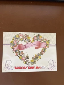 Disney Princess Tiana & Naveen True Love Valentine Heart Card  - Picture 1 of 2