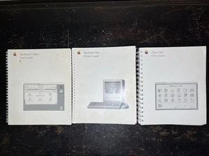 3 Apple Macintosh Computer User Guide/Manual's 80s Utilities Hyper Card - Photo 1/8