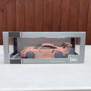 IXO Porsche 911 GT3 RSR #92, 24h Le Mans 2018 Pink Pig 1/18 LEGT18003 EDICIÓN LIMITADA. - Imagen 1 de 24