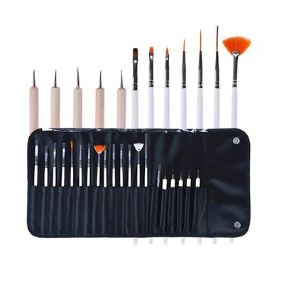  20 PCS/Set Makeup Brush Kit Make-up Brushes & Tools Girl Cosmetic - Image 1 of 4