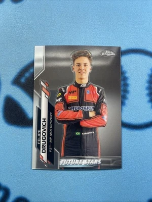 FELIPE DRUGOVICH 2020 TOPPS CHROME F1 #50 RC MINT! - Image 1 of 2