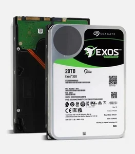ST20000NM007D For SeagateExos X20 20TB 7200RPM SATA6Gb/s 256MB3.5in Internal HDD - Picture 1 of 3