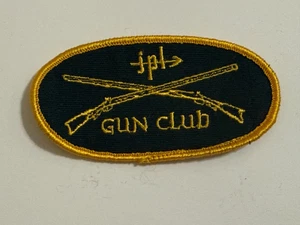 Jet Propulsion Lab JPL Gun Club Patch, vintage embroidered - Imagen 1 de 2
