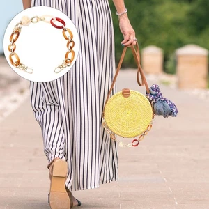 Resin Chain Decorative Miss Women's Bag Replacement Accessories Decoration - Picture 1 of 13