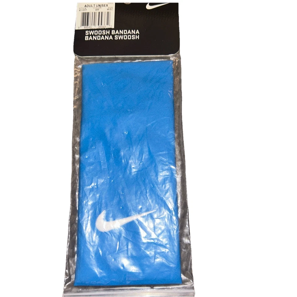 Nuevo Nike Tenis Swoosh Bandana Roger Federer Rafal Nadal Azul 411317-455 Foto 1 de 3
