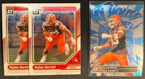 Myles Garrett 2024 Panini Donruss Optic x3 Veteran Base Chrome Lot - Bild 1 von 1