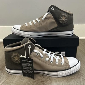 Converse CTAS High Street Mid Mens 11.5 Shoes Brown Cargo Truffle Sneaker A11651 - Picture 1 of 11