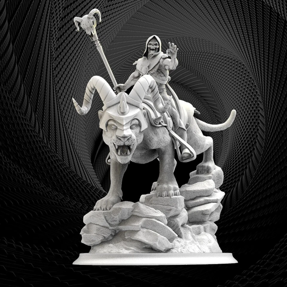 Kit modelo estatua escultura resina Skekeketor ¡a opciones de tamaño! Sin pintar/sin montar Foto 1 de 1