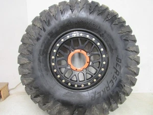 18 POLARIS RZR XP 4 TURBO 1000 KMC WHEEL 14 x 7 BEADLOCK 32 BRAVEN TIRE 1#8607 - Picture 1 of 14
