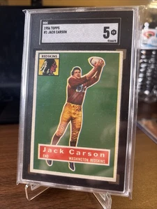 1956 Topps - Jack Carson #1 (RC) - Picture 1 of 2