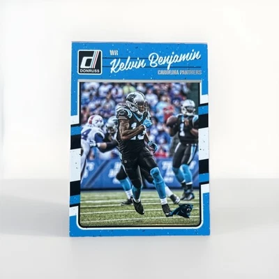 2016 Kevin Benjamin Donruss #42 Panthers WR - Image 1 of 2