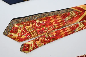 VITALIANO PANCALDI YELLOW SILK MEN'S Neck Tie W:3 3/4" BY L:60" - Picture 1 of 6
