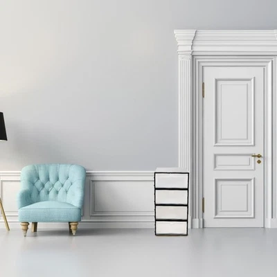  4 Pcs Scatole Porta Scarpe Contenitori Sneakers Di Immagazzinaggio - Immagine 1 di 4