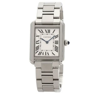 Cartier W5200013 Tank Solo SM Watch Stainless Steel SS Ladies CARTIER - Picture 1 of 10