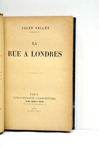 ALTES BUCH VALLES LA RUE A LONDON 1914 - Bild 1 von 2