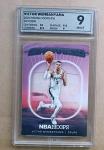 Victor Wembanyama Hoops 2024/25 - Skyview #16 - OCE 9 MINT not PSA - Picture 1 of 2