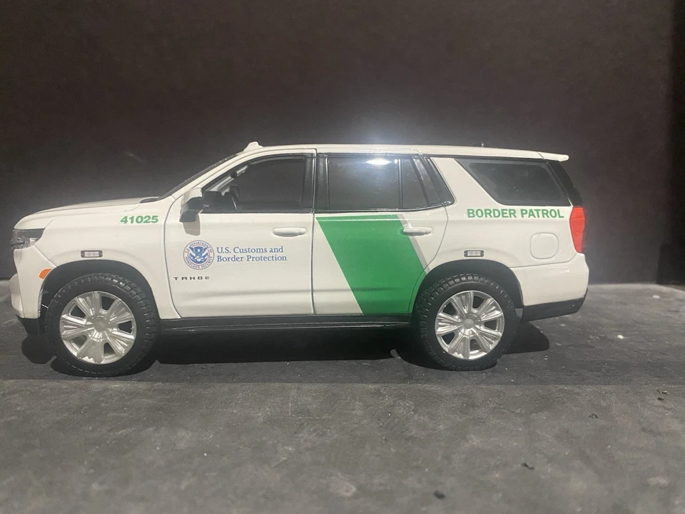 US Customs And Border Protection ICE 1:26 Scale 2021 Chevy Tahoe  - Image 1 of 4