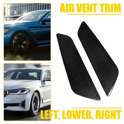 Cubierta de ventilación de aire panel guardabarros izquierdo y derecho para BMW 530e xDrive sedán G30 2018-2020 Foto 1 de 4