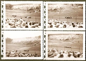 Group LOT of 4 Original Photos 1954 INDIANAPOLIS 500 d - Picture 1 of 1