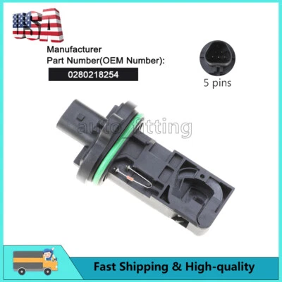 Sensor medidor de flujo de masa de aire MAF 0280218254 para Chevrolet Cruze Sonic Volt 1.4 1.8 Foto 1 de 4