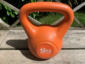 Pesa kettlebell peso de bola 12 kg naranja - Imagen 1 de 1