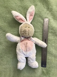 Starbucks Bearista Bear Easter Bunny Plush Posable Ears Cottontail 2003 26th Ed - Picture 1 of 6