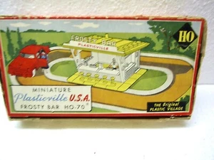 Vintage HO Scale Plasticville Frosty Bar Kit for Parts - Picture 1 of 2