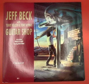 JEFF BECK With Terry Bozzio & Tony Hymas -GUITAR SHOP 7” VINYL (IMPORT, UK) - Picture 1 of 4