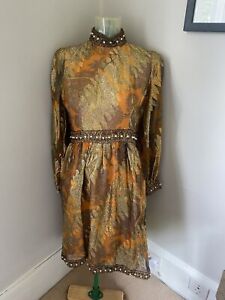 Oscar De La Renta Vintage dress sz UK 10-12 collectors piece