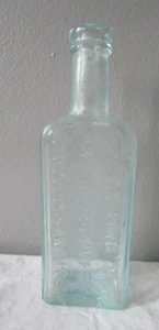 Dr. King's Glass Medicine Bottle New Discovery For Coughs & Colds - Picture 1 of 6