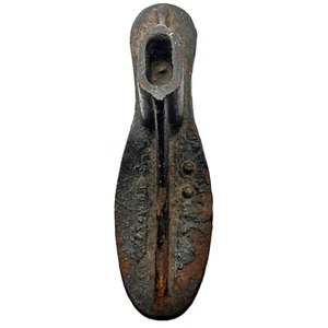 Tapón de puerta con forma de zapato zapatero de hierro fundido vintage decoración - Imagen 1 de 5