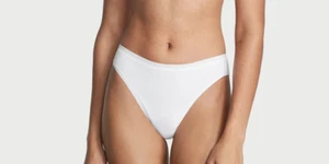 NEU Victoria Secret Stretch-Baumwoll-Bikini Gr. -XXLarge LOGO Taille butterweich. - Bild 1 von 6