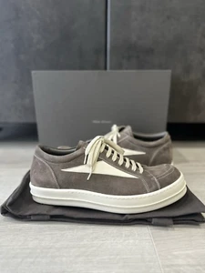 RICK OWENS VINTAGE SNEAKER DUST STROBE 41 - Picture 1 of 8