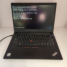 Lenovo ThinkPad E14 Laptop 14" Intel i5-10210U 1.6GHz 256 GB NVMe SSD RAM No OS