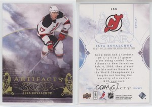 2010-11 Upper Deck Artifacts Star Rainbow /10 Ilya Kovalchuk #159