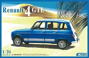 EBBRO 1/24 Kit modellino in plastica Renault 4GTL dal Giappone 8762 - Foto 1 di 5