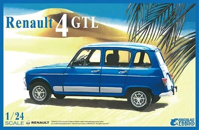 EBBRO 1/24 Kit modellino in plastica Renault 4GTL dal Giappone 8762 - Immagine 1 di 4