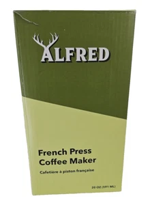 Alfred French Press Coffee Maker New In Box 20 oz. - Picture 1 of 4