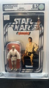 2004 STAR WARS VINTAGE ORIGINAL TRILOGY LUKE SKYWALKER - AFA U8.5 MOC NEU - Bild 1 von 12