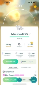 Maushold XXS (Famiglia di Tre) | Tr-de 20K Stardust - Foto 1 di 1