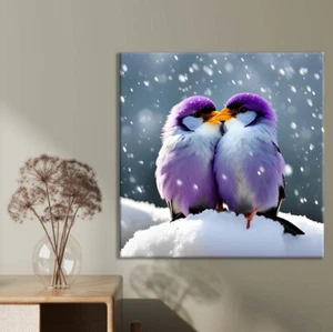 Scenic Snowy Birds Limited Edition High Quality Home Decor Australian Made - Foto 1 di 3