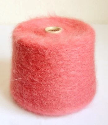 Italian mohair yarns, 1.76 lb / 800 grams cone - Image 1 of 3