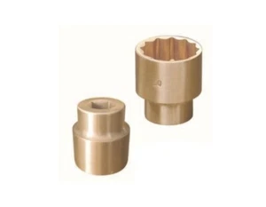 Non-Sparking Sparkproof Al-Br Brass Alloy 12PT Double Hex Socket Spark Proof - Picture 1 of 2