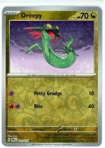 Pokemon Juego de Cartas Coleccionables Dreepy 071/131 Sv: Evoluciones Prismáticas Holo Inverso - Imagen 1 de 1