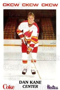 1984-85 Moncton Golden Flames #7 Dan Kane