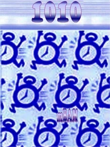 100 PACK BLUE 1010 TIME CHASERS Apple Zip Baggies 1.0x1.0" Mini Bags - Picture 1 of 12